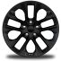 20-Inch x 8.0-Inch Gloss Black Aluminum Wheels