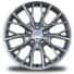 20" x 8.5" Fully-Painted Aluminum Silver Wheels