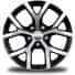 18-Inch x 8.0-Inch Polished / Painted Alumi Wheels