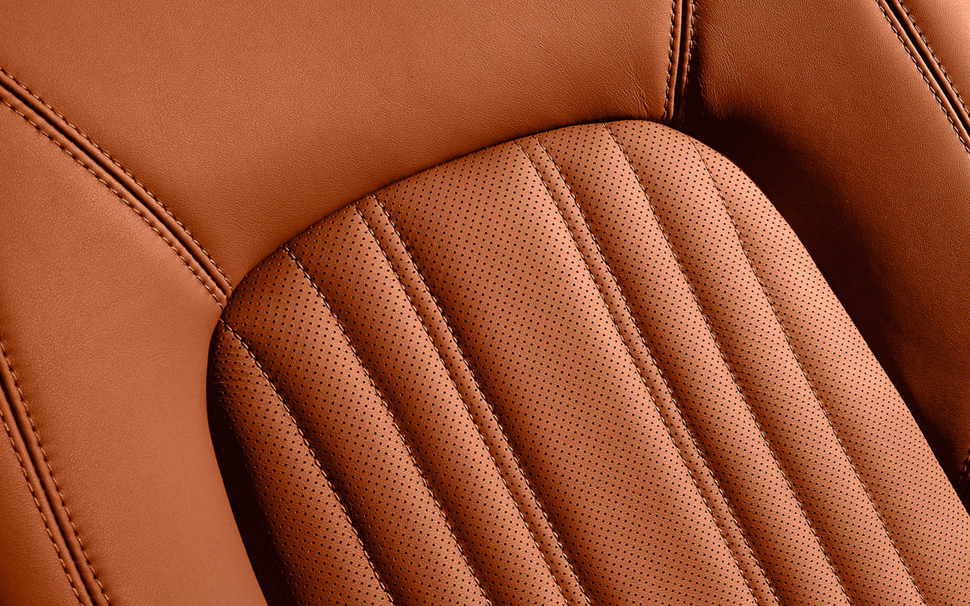 Full Premium Perforated Leather Upholstery