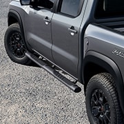 Gray Tube Step Rails (Crew Cab)