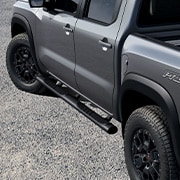 Black Tube Step Rails (Crew Cab)