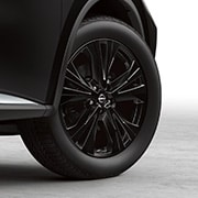 20" Black Aluminum-Alloy Wheels