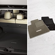 Carpeted Floor Mats (4-piece set) and Carpeted Cargo Area Protector