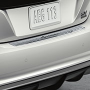 Chrome Rear Bumper Protector