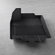 All-Season Floor Mats — High Wall Liners with Bench Seating (4-piece set)