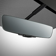Frameless Auto-Dimming Rearview Mirror w/ Homelink