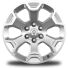 20-Inch x 9.0-Inch Aluminum Chrome Clad Wheels