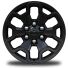 18-Inch x 9.0-Inch Paint / Polish Black Alum Wheels