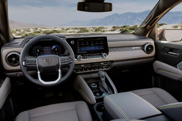 interior view of the car