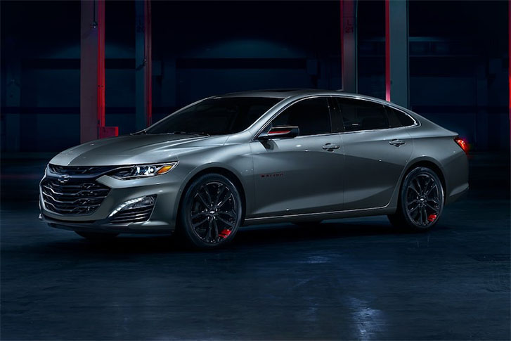 Exterior view of the car