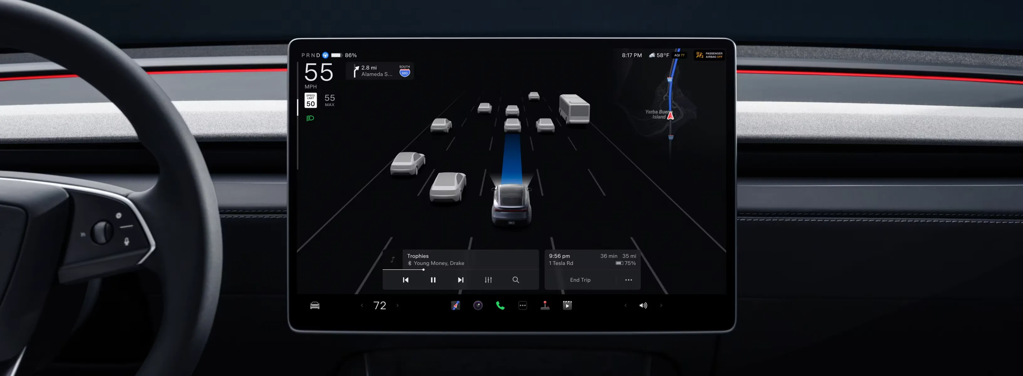 2026 Tesla Model Y Long Range 4dr Crossover Specs & Review