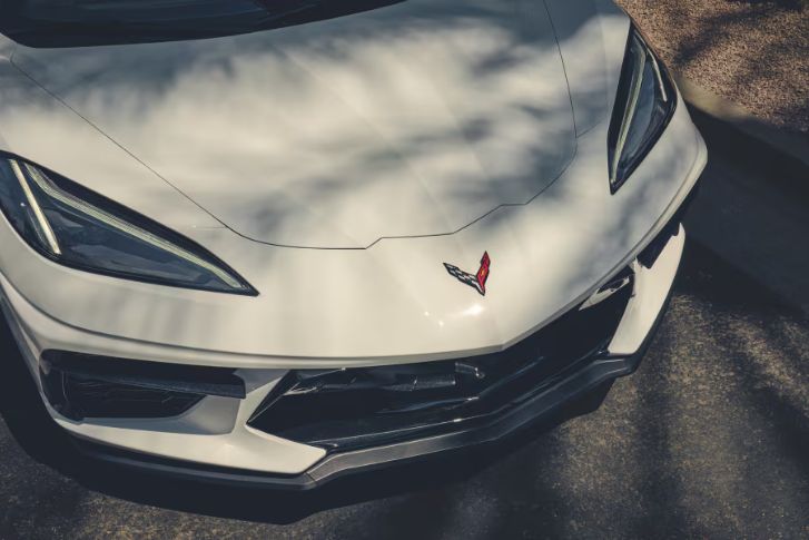 Exterior view of the car