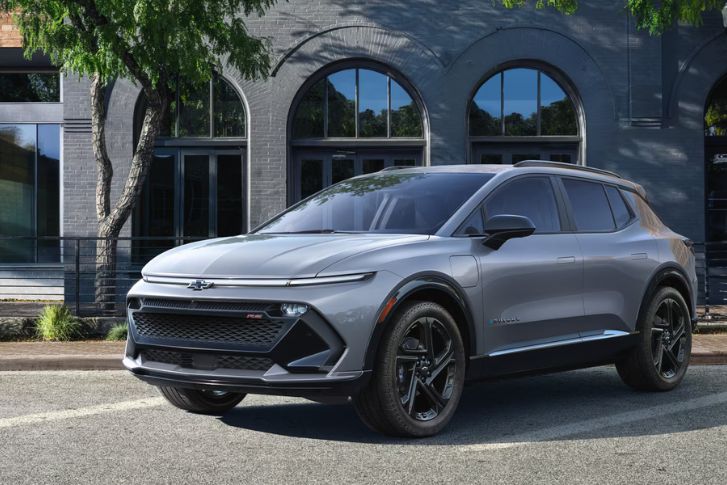 Exterior view of the car