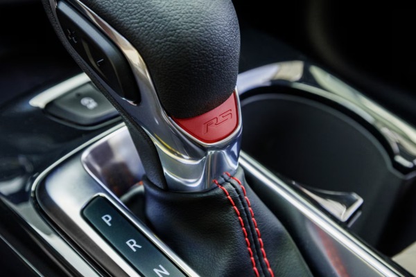 Main interior view of the car