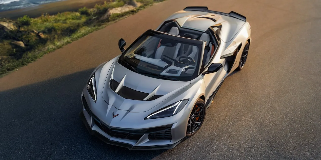 Exterior view of the car