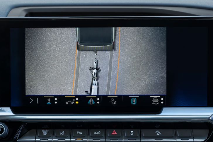 Main interior view of the car