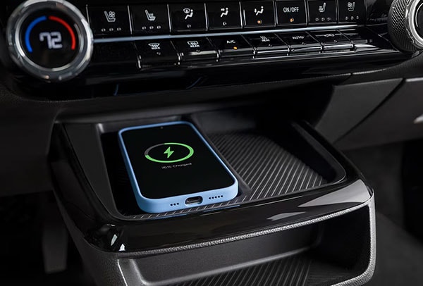 interior view of the car