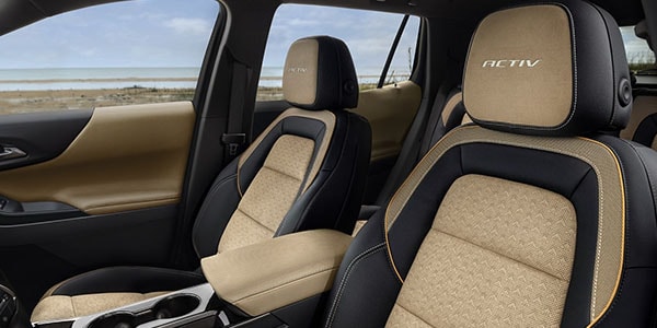 interior view of the car