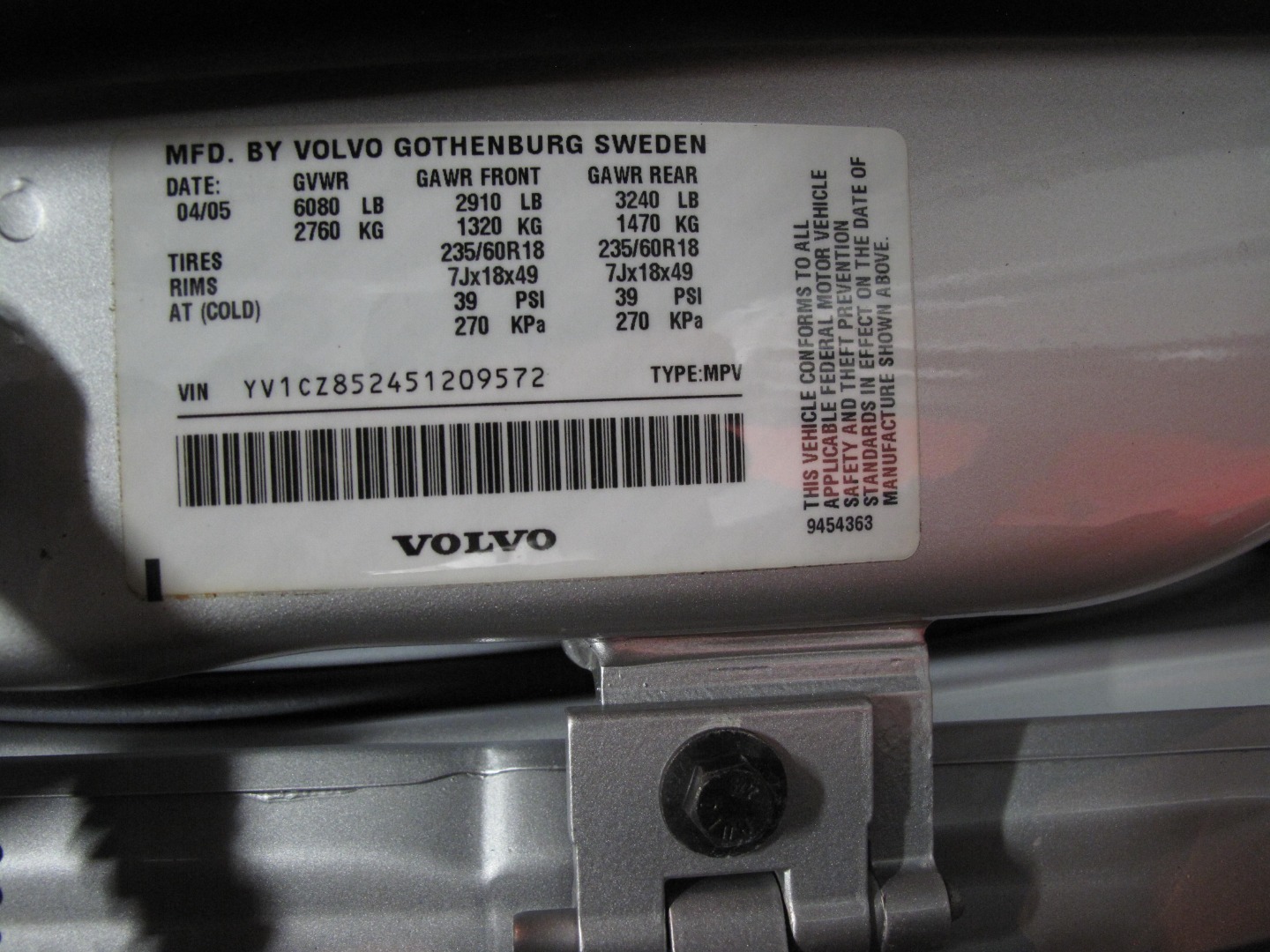 2005 Volvo XC90 V8 - Photo 79