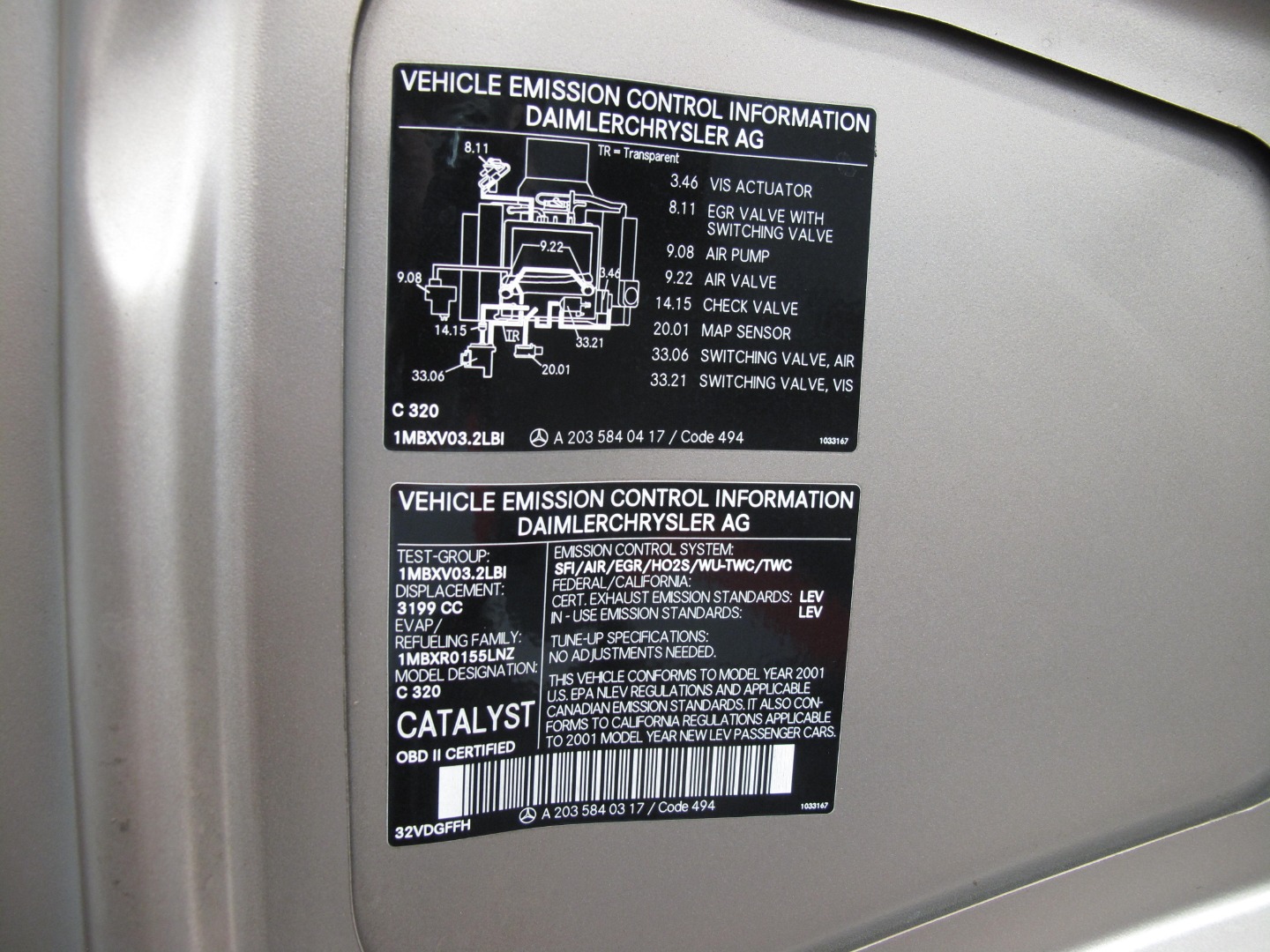 2001 Mercedes-Benz C-Class C320 - Photo 27