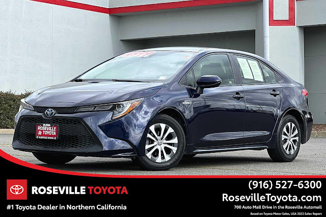 Used 2021 Toyota Corolla Hybrid Le for sale in Roseville at $26977 # ...