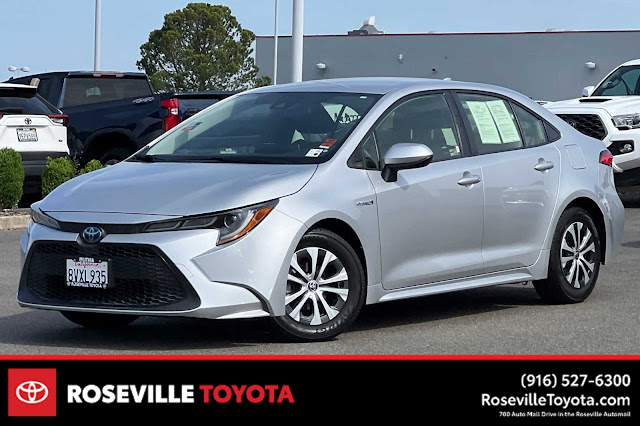 Used 2021 Toyota Corolla Hybrid Le for sale in Roseville at $25999 # ...